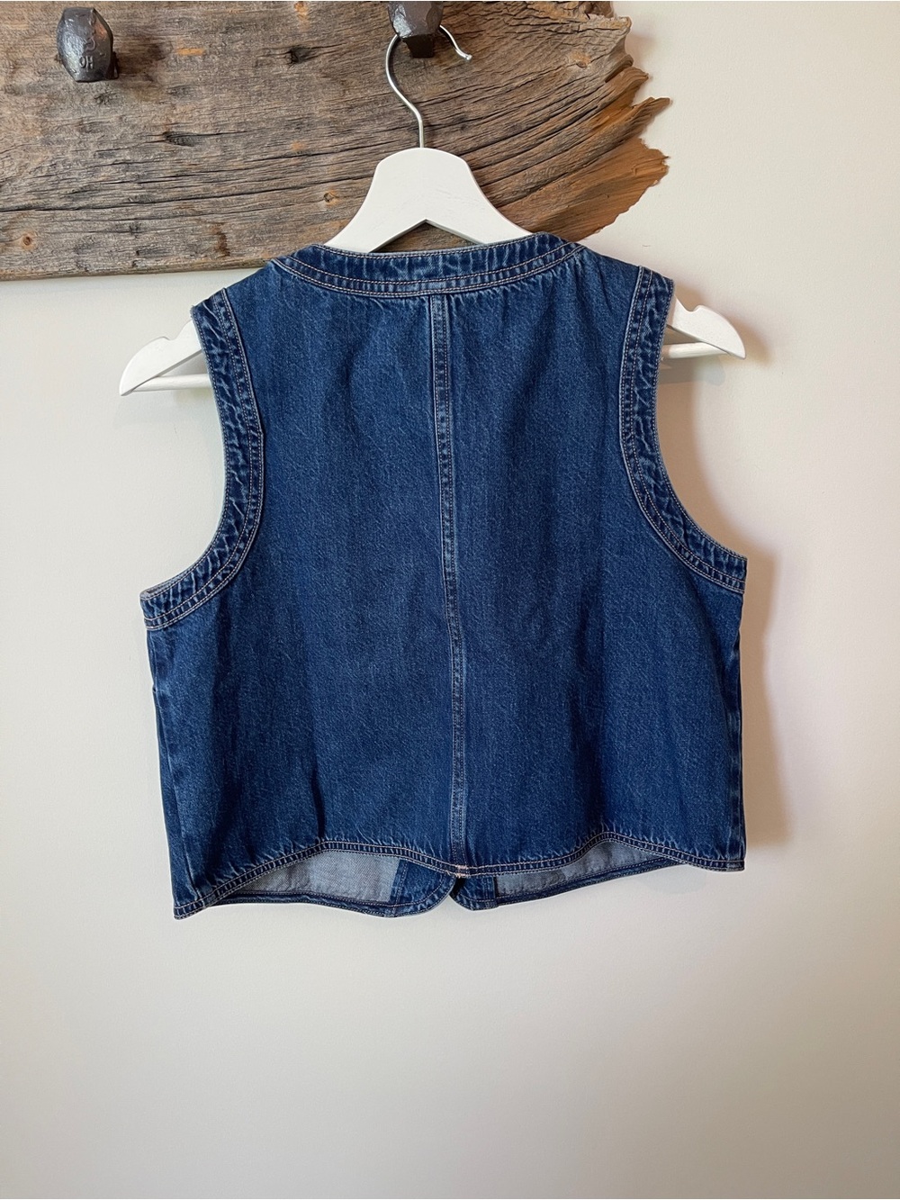 NWT American Eagle Denim Vest - Picture 5 of 11